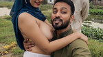 threesome fuck in outdoor in village chamet tango hijab randi stripchat