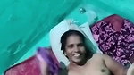 village Tamil sex aunty putting condom before sex
