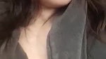 cute Indian girl boob show seducing boyfriend