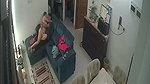 couple nude romance on couch viral hidden sex CCTV