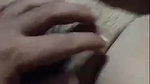 sexy GF boob press and hairy pussy showing
