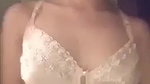 sexy GF removing bra and boobs show for lover