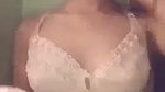 sexy GF removing bra and boobs show for lover