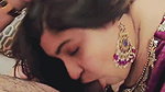 busty Pakistani sex wife giving deep viral blowjob