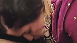 busty Pakistani sex wife giving deep viral blowjob