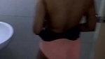 viral desi girl nude before lover in bathroom