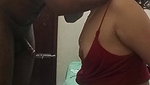 deep throat blowjob by hot housewife in fsivlog