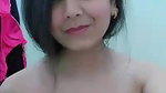 short haired Desi topless big boobs viral show