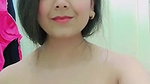 short haired Desi topless big boobs viral show