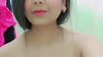 short haired Desi topless big boobs viral show