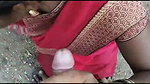 Indian housewife outdoor sex with blowjob