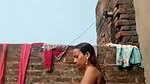 village bhabhi outdoor bath video shared online