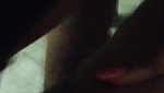 Indian girl tasting dick in threesome fucking