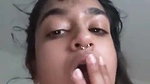 Indian girl blowjob to big dick and cum drinking