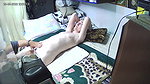 CCTV husband shave his wife pussy ipcam hidden cam