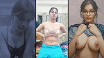 Beautiful Glasses Girl Showing For Boyfriend
