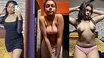 Cute desi girl showing boobs licking chocolate of her boobs