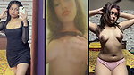 Cute desi girl showing boobs licking chocolate of her boobs