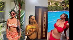 Beautiful punjabi girlfriend menstruating front of camera