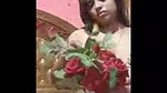 Sexy body with red rose