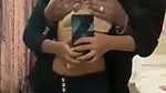 girlfriend big boobs pressing viral MMS in hotel