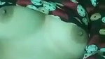 selfie topless girl pressing big boobs viral MMS