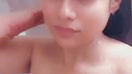 rich desi girl nude bath under shower in bathroom