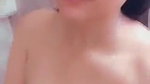 rich desi girl nude bath under shower in bathroom