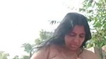 Indian village bhabhi nude bath outdoors