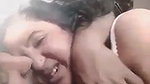 desi mature sex aunty romancing husband friend