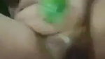wet pussy bhabhi masturbating using cucumber