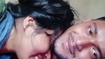 horny lovers kissing and GF boob press MMS