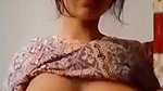 desi girl topless big boobs pressing viral MMS