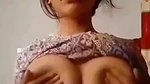 desi girl topless big boobs pressing viral MMS