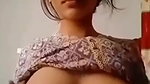 desi girl topless big boobs pressing viral MMS