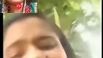 bhabhi outdoors boob show to lover on video call