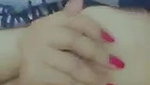 red lips Indian girl nude boobs viral exposure