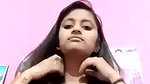 cute girlfriend topless round boobs show viral MMS