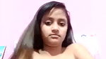 cute girlfriend topless round boobs show viral MMS