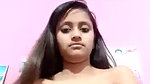 cute girlfriend topless round boobs show viral MMS