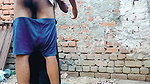 village slut big boobs shown in outdoor doggy fuck