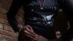 Dehati sex girl shaving pussy in standing state