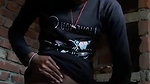 Dehati sex girl shaving pussy in standing state