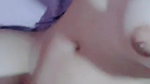 beautiful Indian girl boob show selfie video