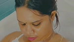 mallu hot Aswathy bathing naked in bathtub
