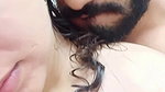 Pakistani chubby MILF nude bath and foreplay sex