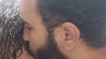 Pakistani chubby MILF nude bath and foreplay sex