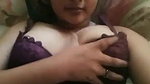 chubby girl naked boobs show to lover viral selfie