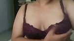 chubby girl naked boobs show to lover viral selfie