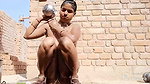 huge boobs village bhabhi nude bath outdoors